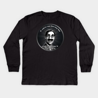Groucho V3 Kids Long Sleeve T-Shirt